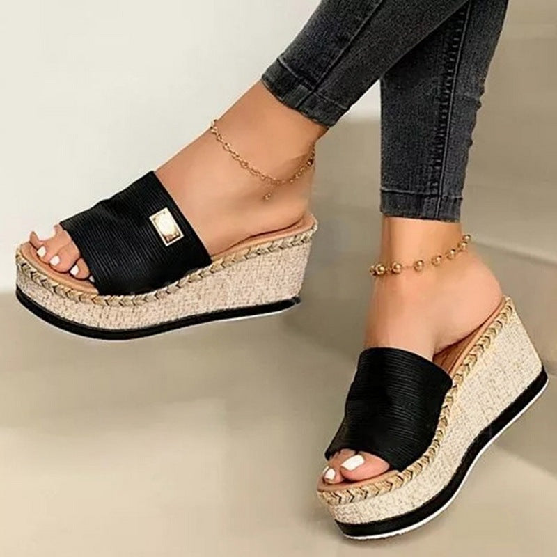 Women's Platform sandals wedge heels fashion sandals