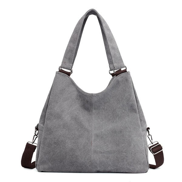 Damen Canvas Umhängetasche