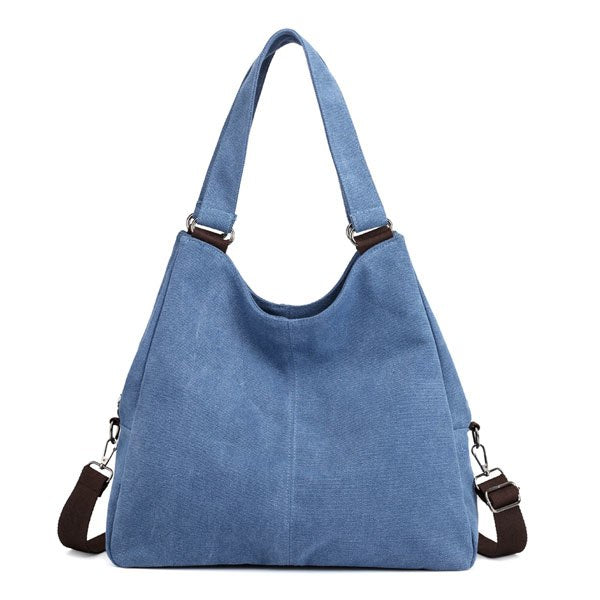 Damen Canvas Umhängetasche