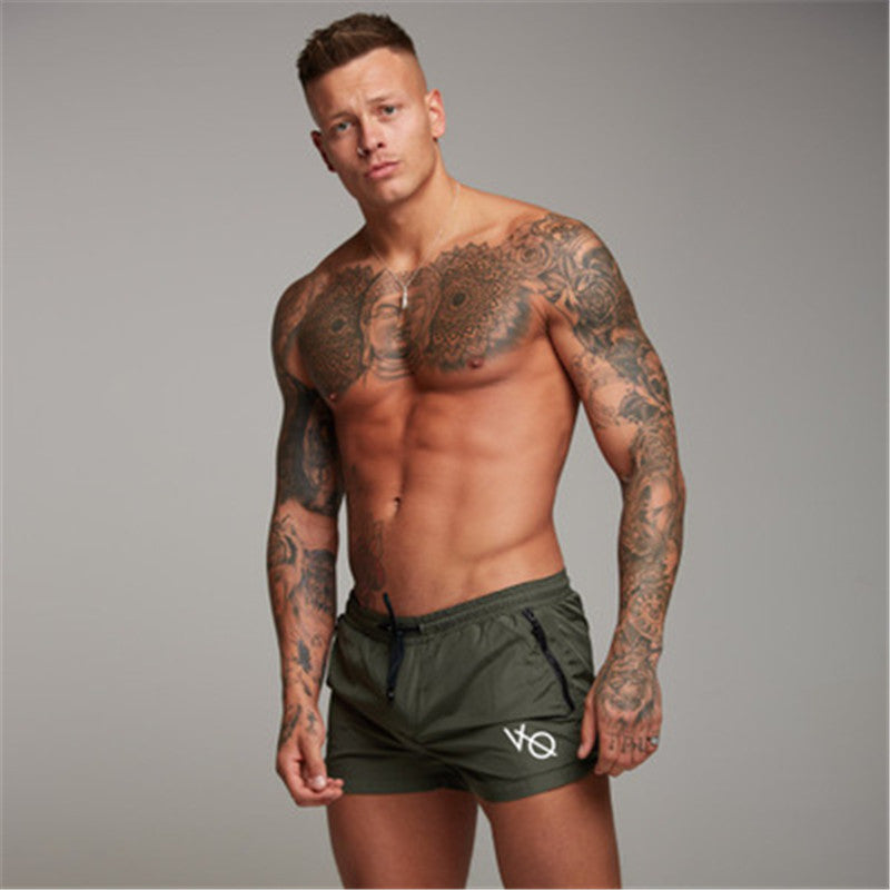 Practical sporty men's swim trunks