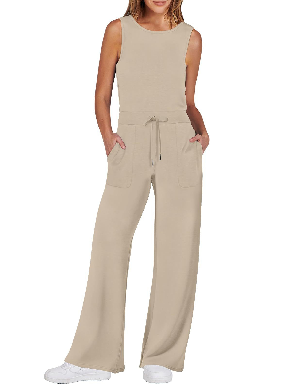 Damen-Overall zum Abnehmen, ärmelloser Overall für Damen