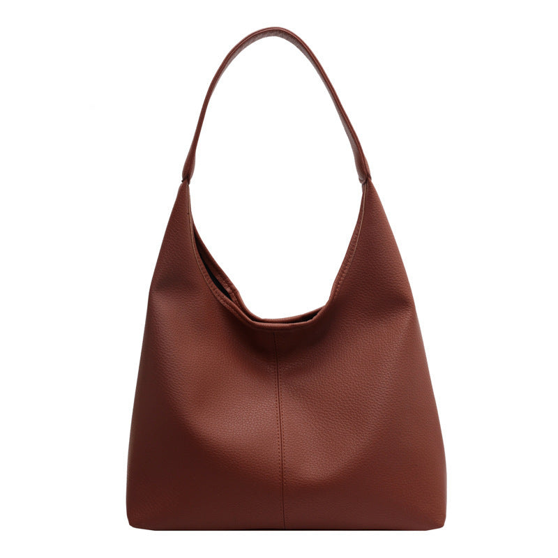 Women's Soft Leather Underarm Shoulder Bag