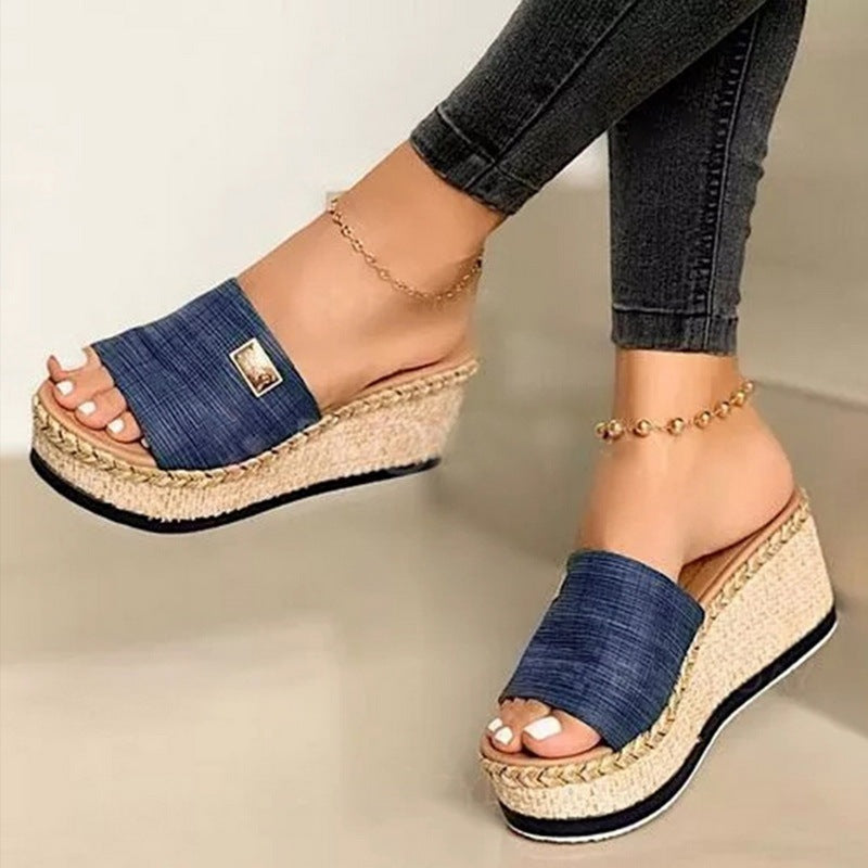 Women's Platform sandals wedge heels fashion sandals