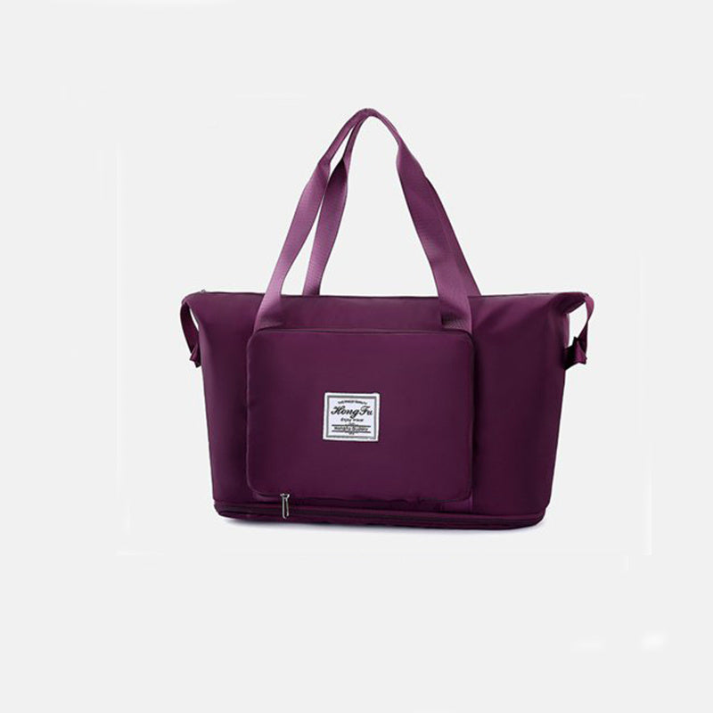 Women's Travel Bag Waterproof Large Capacity Gym Fitness Weekender Bag