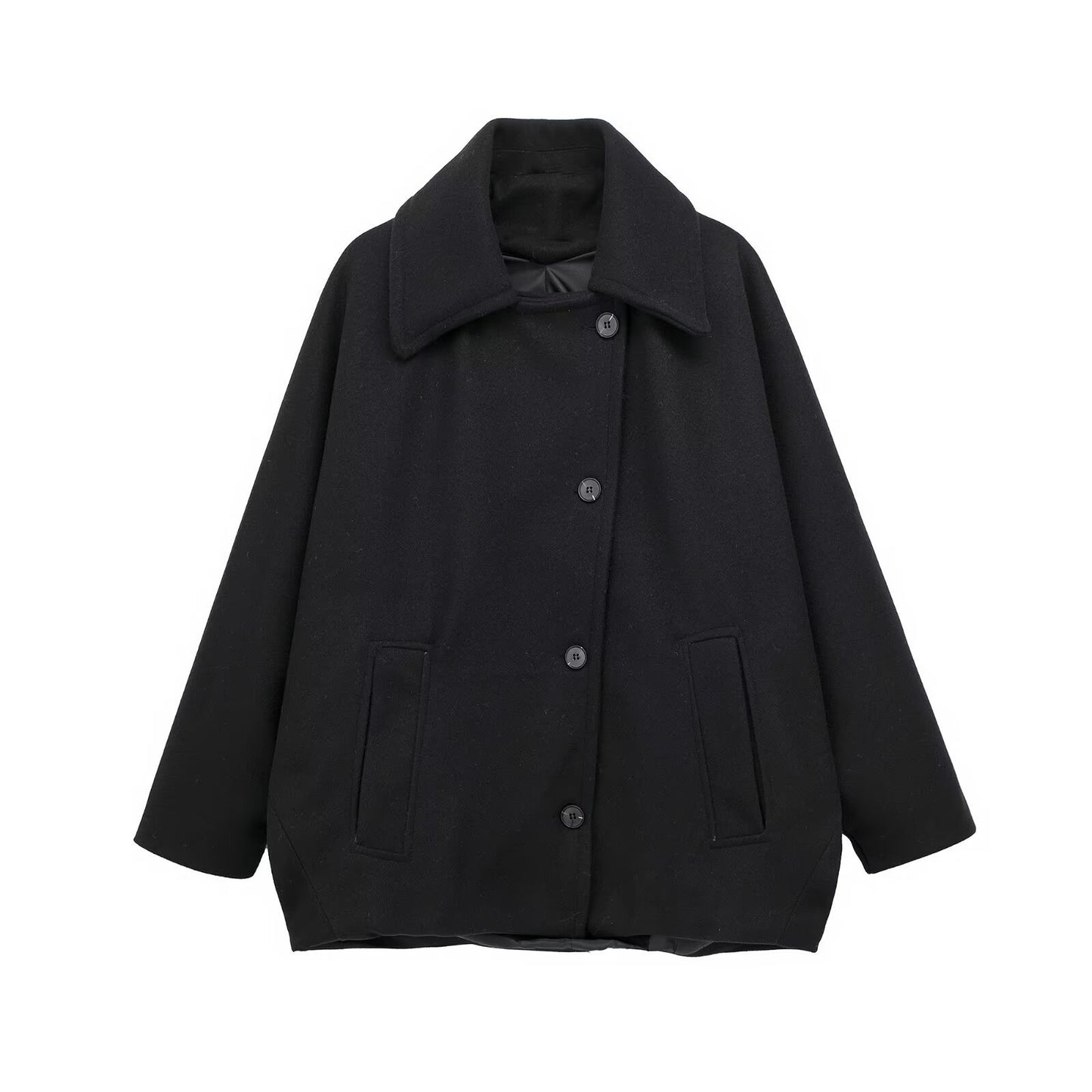 Women's New Wool Blended Short Coat