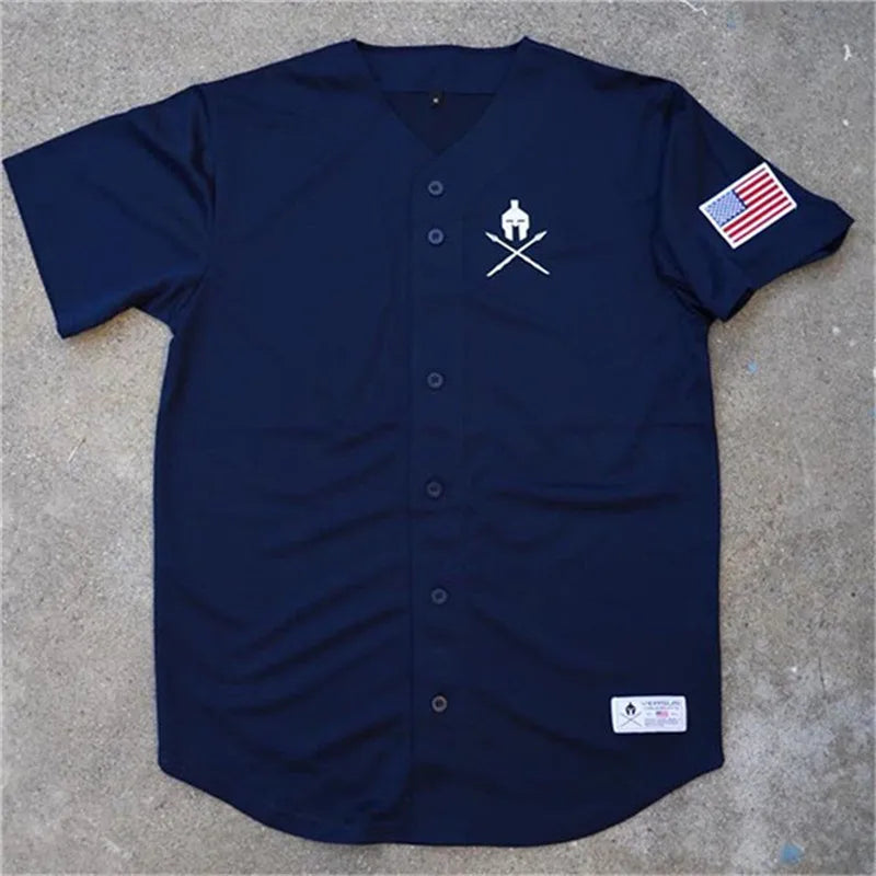 Hommes été nouveau T-shirt entraînement Fitness musculation chemises coupe ajustée mode décontracté mâle à manches courtes coton t-shirts hauts vêtements
