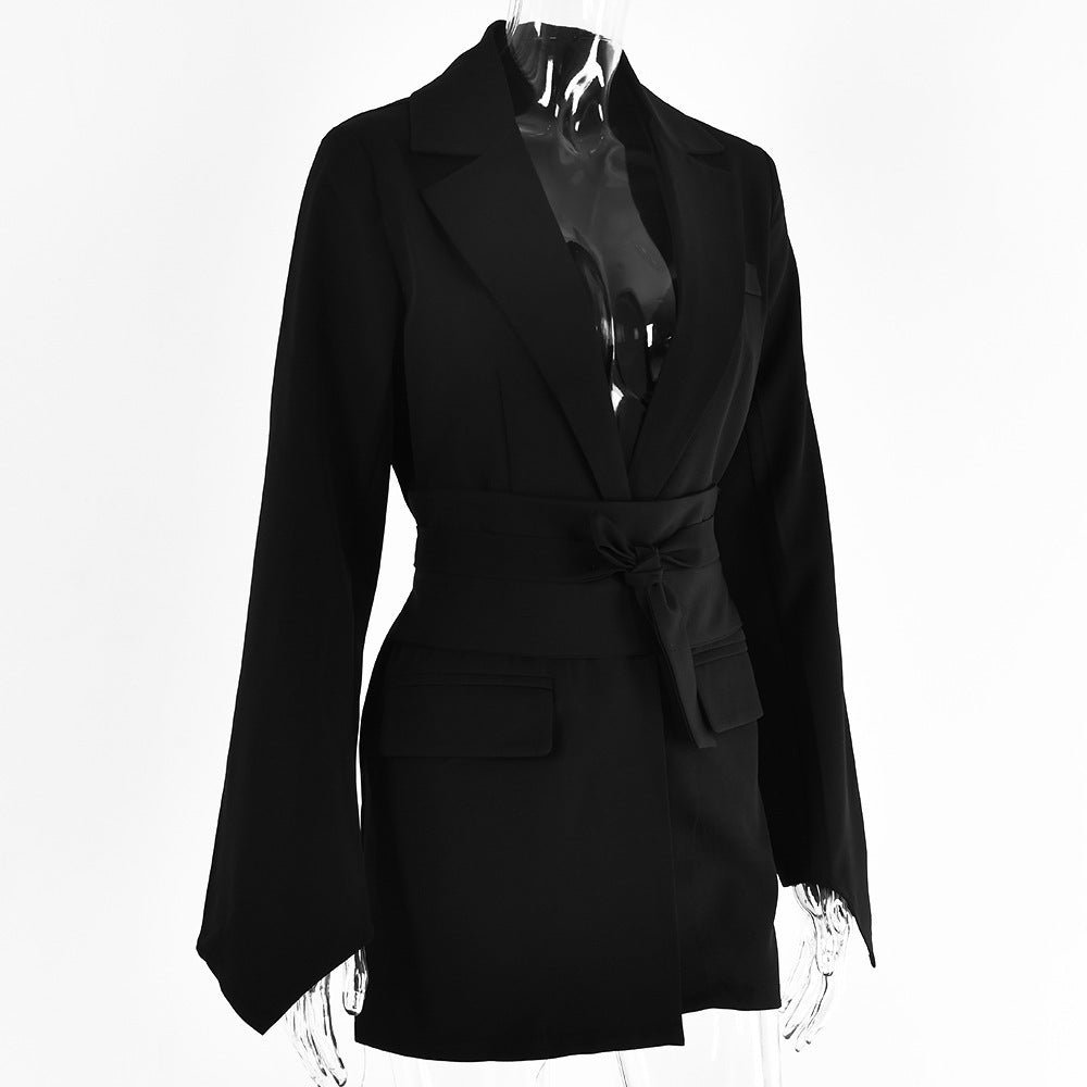 Frauen Casual Mode Damen Anzug Revers