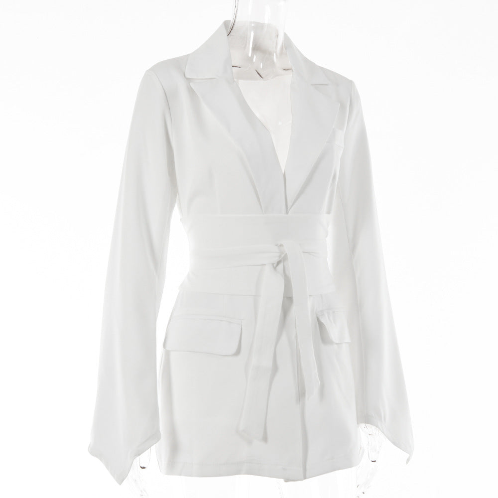 Frauen Casual Mode Damen Anzug Revers