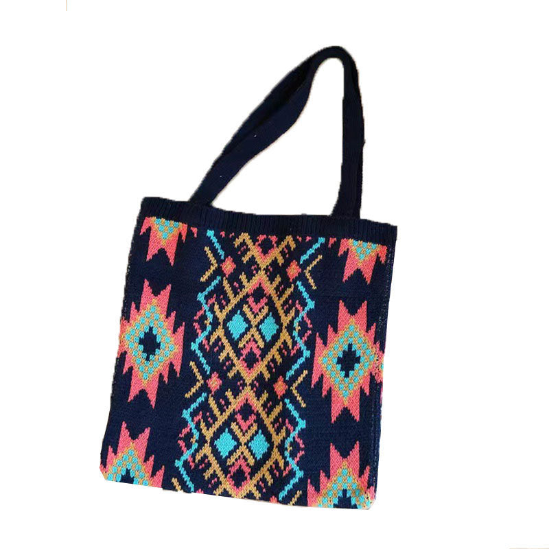 Women's Wool Woven Bag All-matching