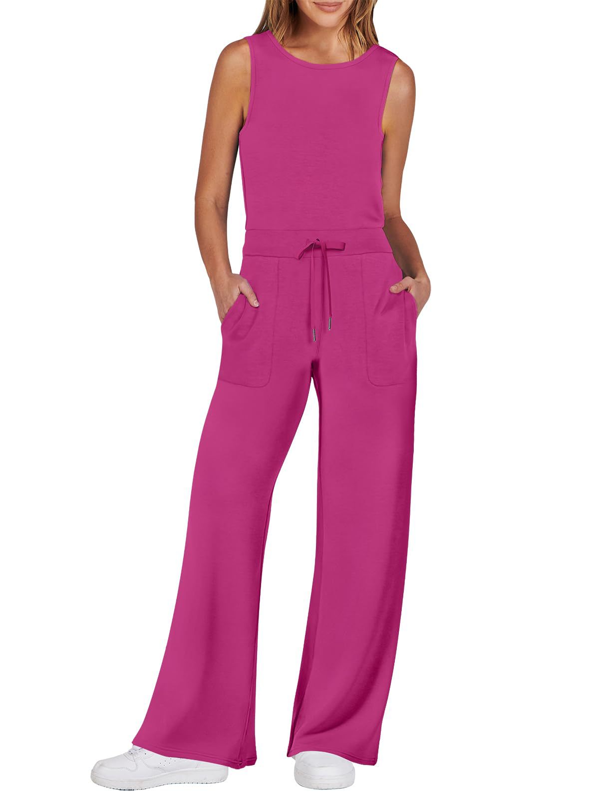 Damen-Overall zum Abnehmen, ärmelloser Overall für Damen