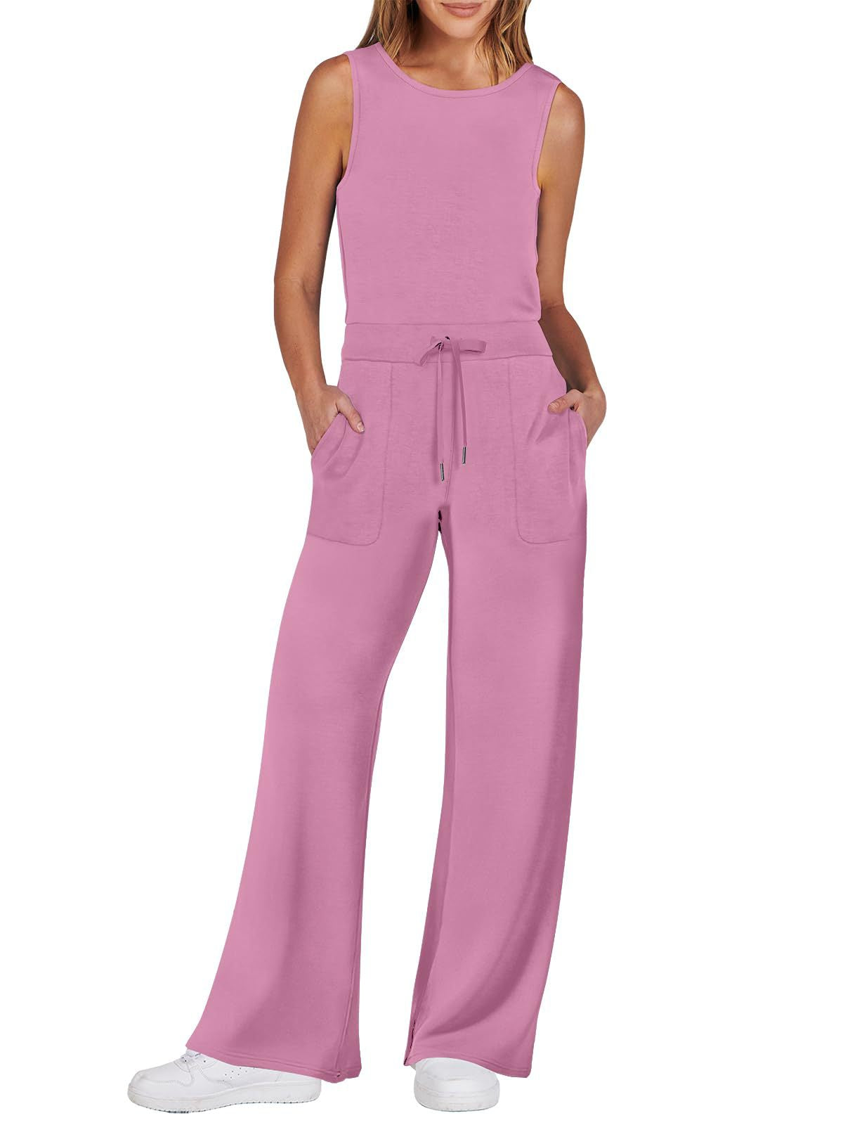 Damen-Overall zum Abnehmen, ärmelloser Overall für Damen