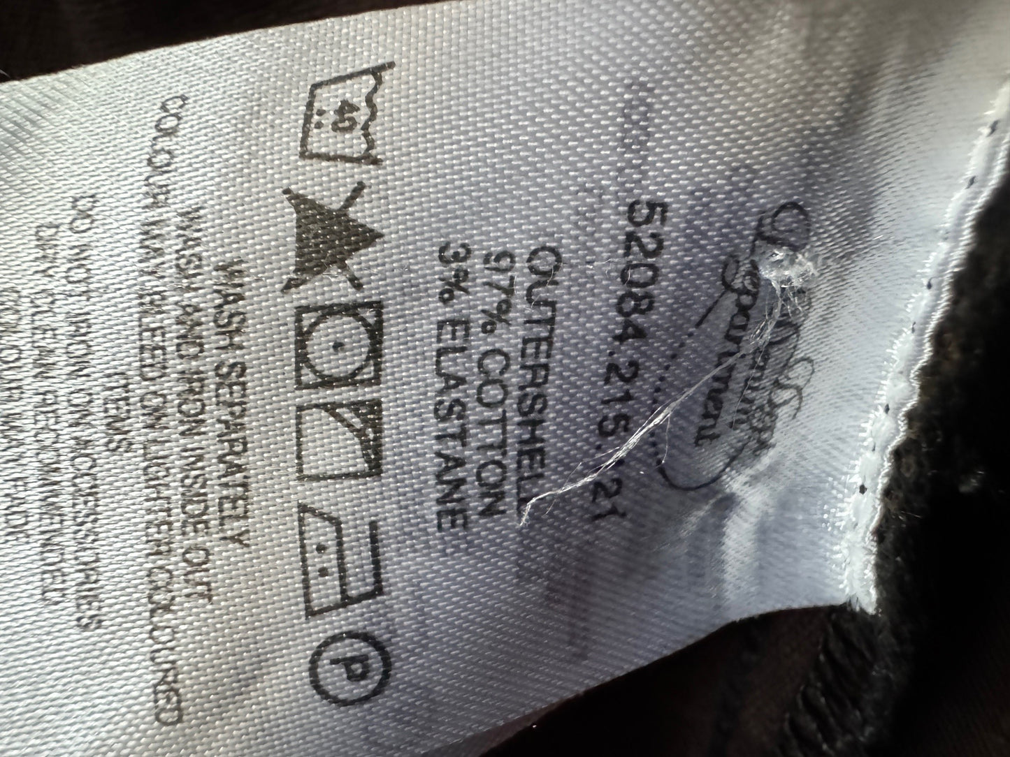 secondhand, Denim Departements"- Jeansjacke Goldfarben