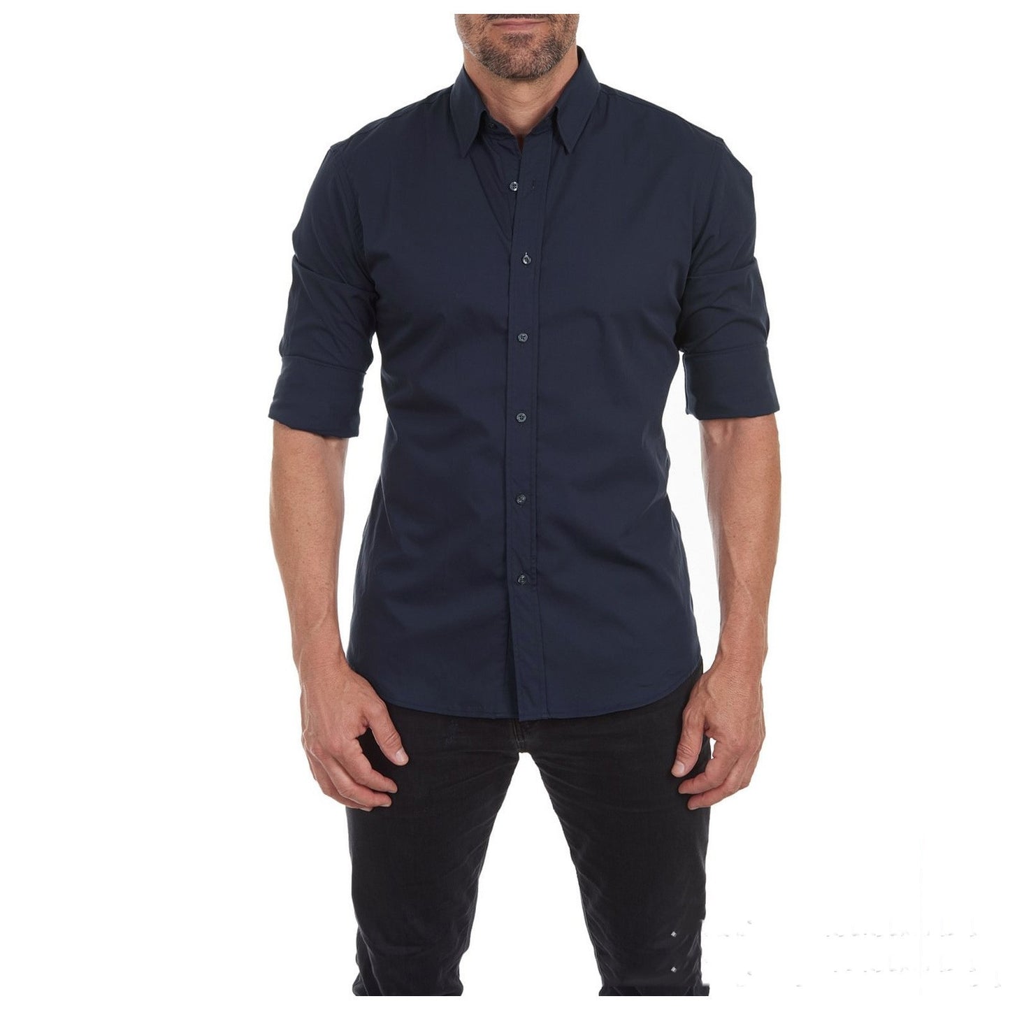 Herren Business Four Seasons Freizeit Oxford Stoffhemd