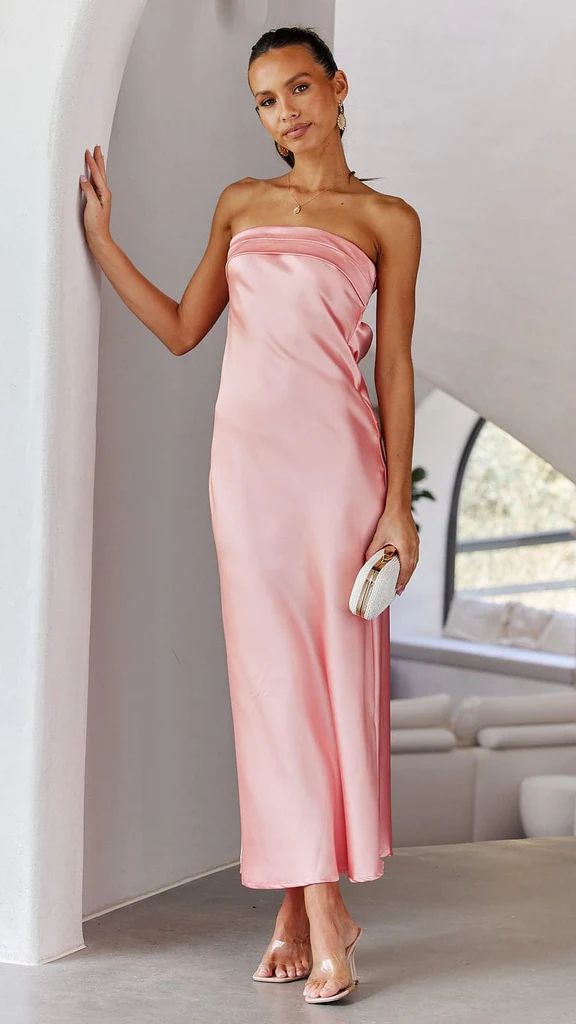 Women's Summer Tube Top Long Dress in many Colors