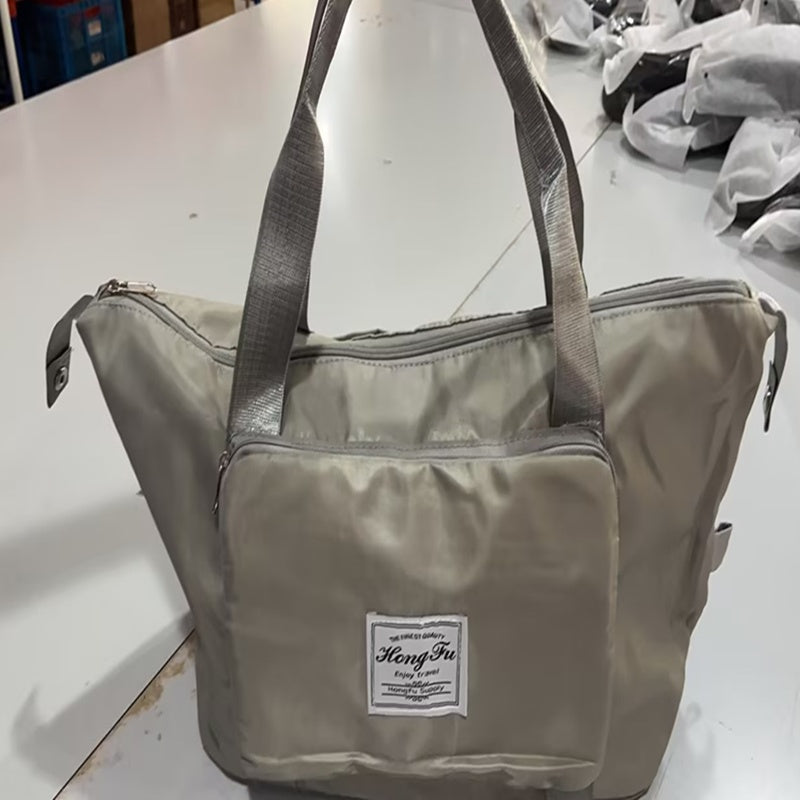 Women's Travel Bag Waterproof Large Capacity Gym Fitness Weekender Bag