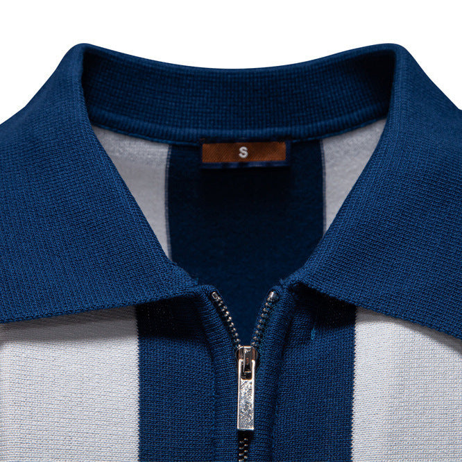 Herren Poloshirt Kurzarm Wolle