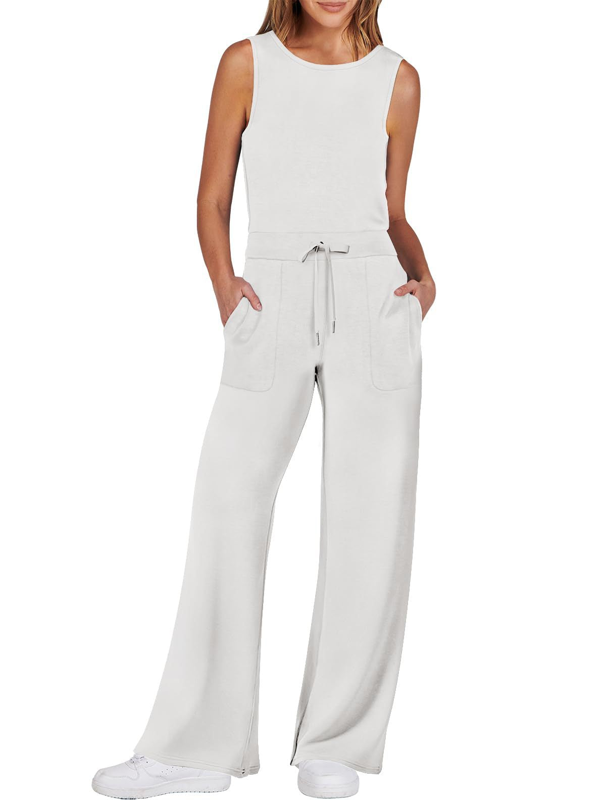 Damen-Overall zum Abnehmen, ärmelloser Overall für Damen