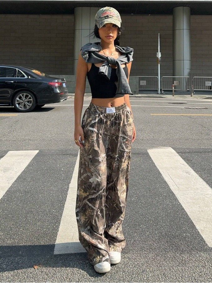 Y2k Hip-Hop Cargo Grunge Baggy Hose für Damen