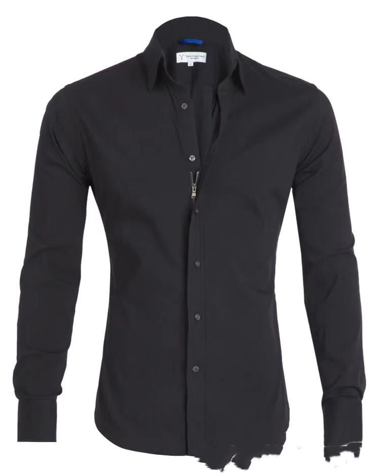 Herren Business Four Seasons Freizeit Oxford Stoffhemd