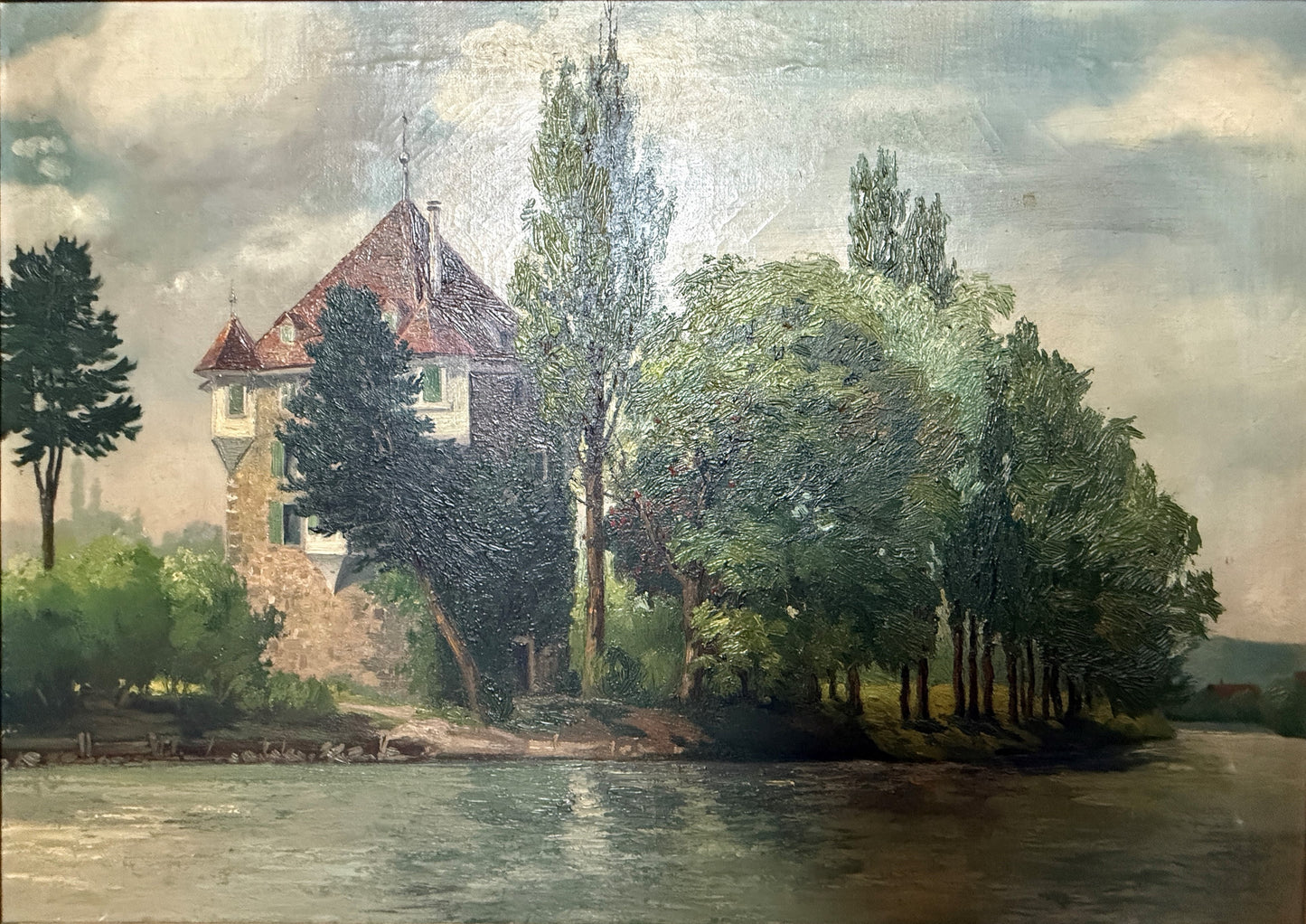 Der Hardturm in Zürich um ca. 1890