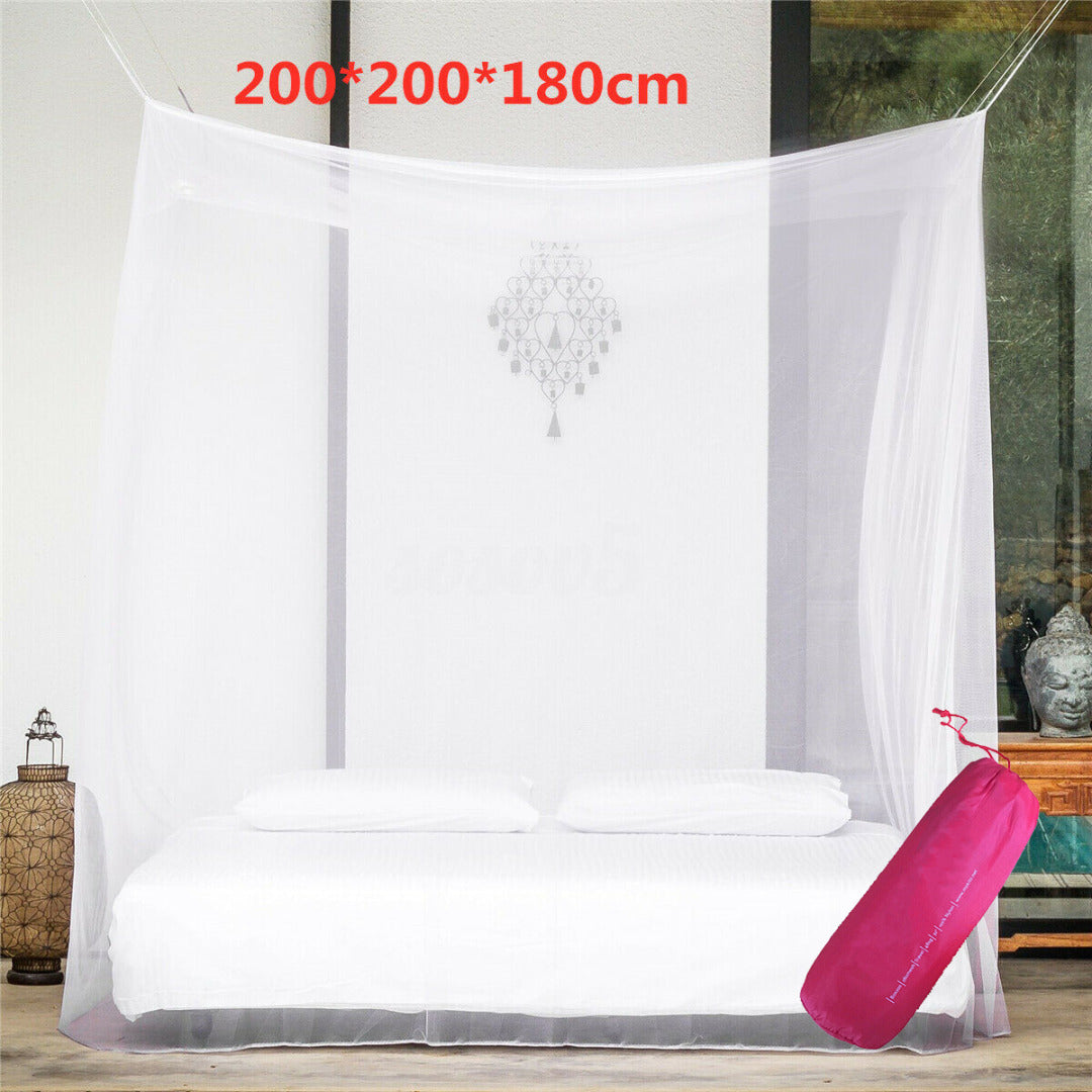 Camping Simple Square Top Tiger-Mosquito Mosquito  Net, Easy To Carry Outdoor Mosquito Net