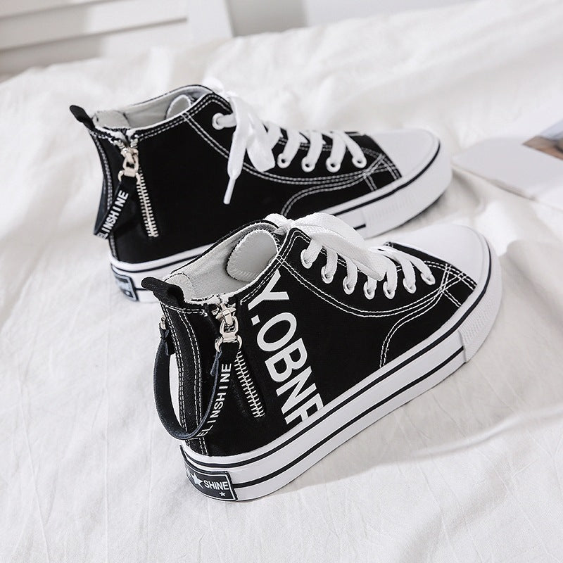 Women's New High-top Canvas Shoes