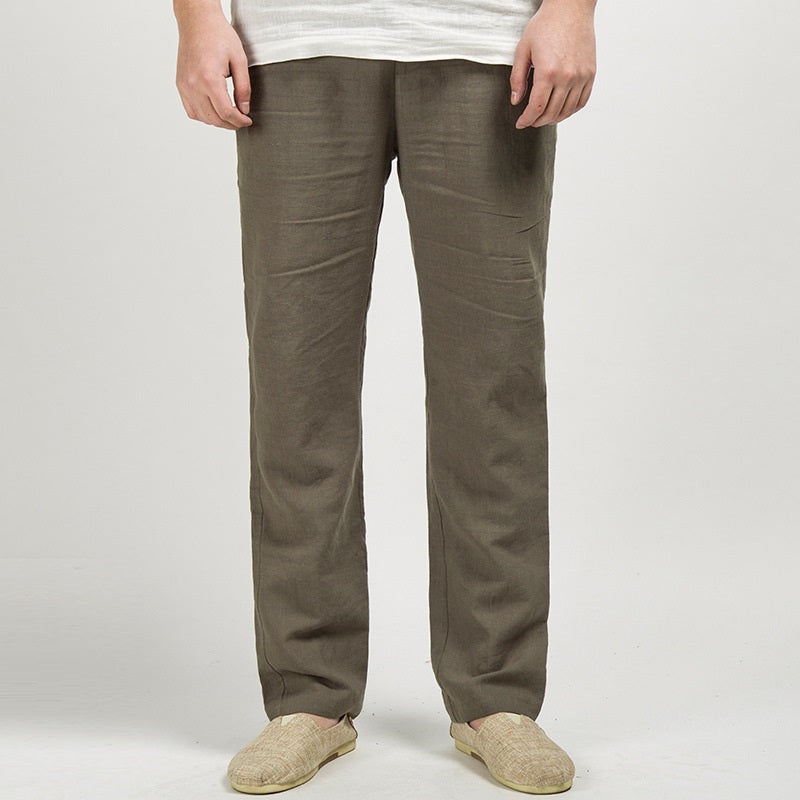 Men's Linen Men's Casual Pants