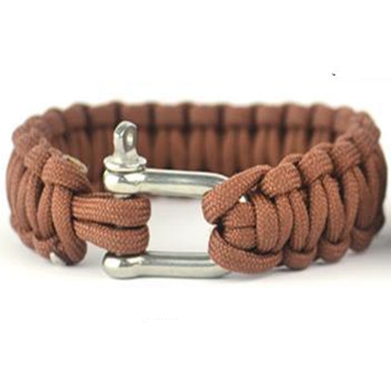 Schmuck Outdoor umbrella rope survival bracelet