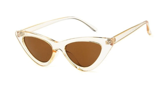 Women triangle cat-eye sunglasses