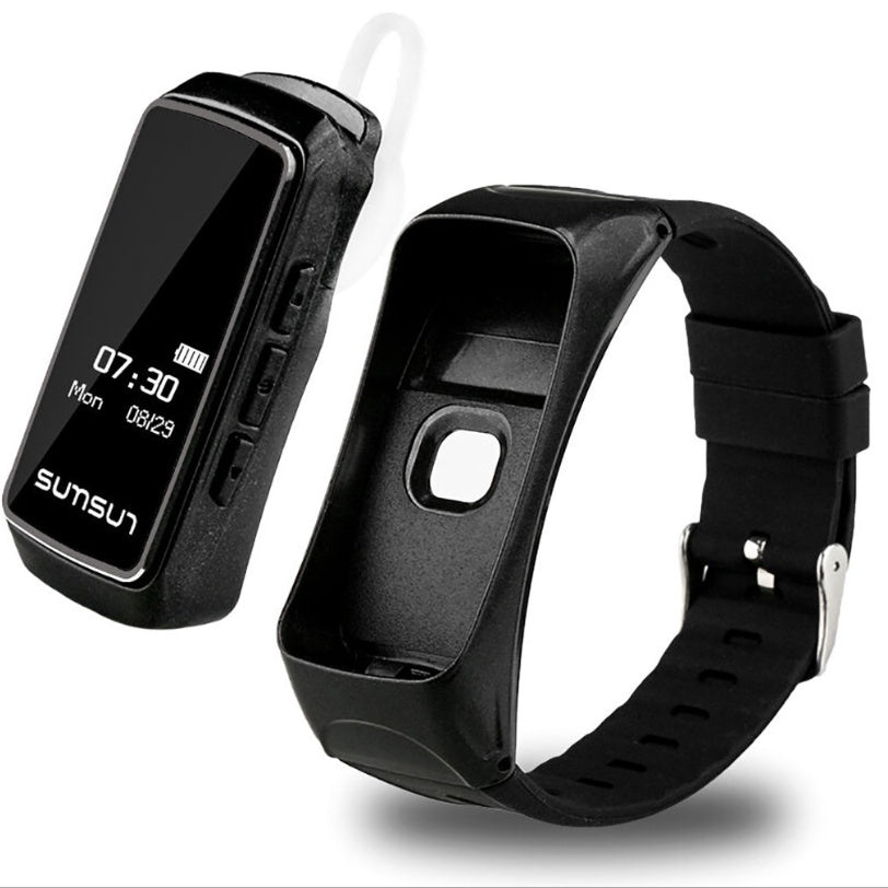 Smartwatch mit Bluetooth-Armband und Headset b7