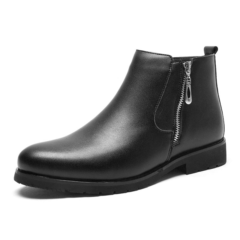 Men's boots large sizes leather