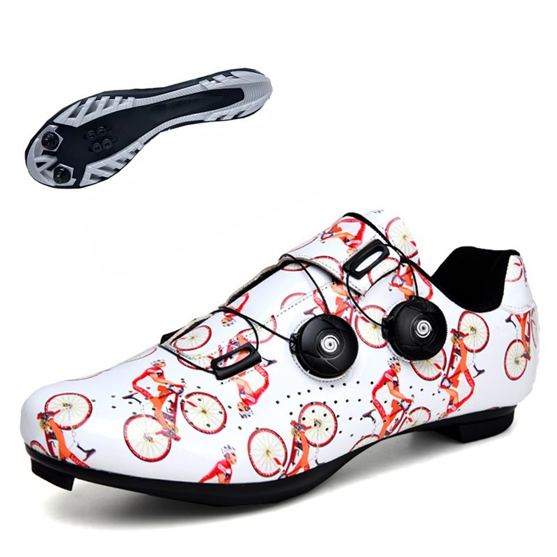 Men Shoes Road Bike Shoes Lock Shoes