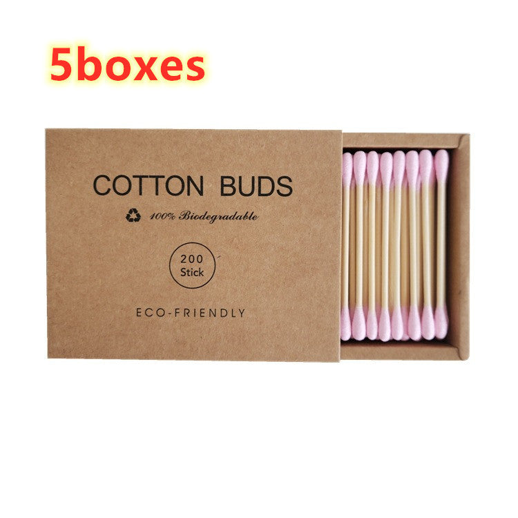 Bamboo stick cotton swab