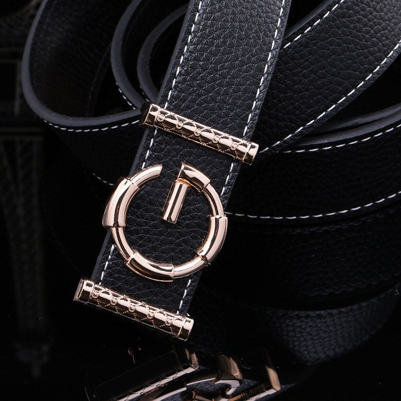 Women luxury belt cummerbunds G buckle Belt Genuine Leather belt Fashion genuine leather