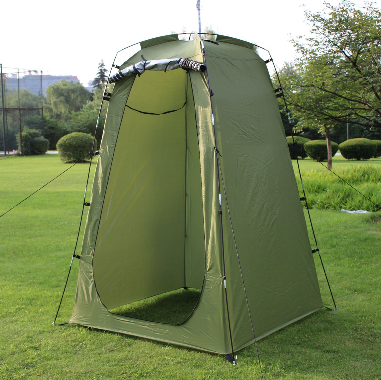 Camping tent for shower toilet