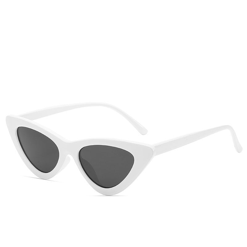 Dreieckige Cat-Eye-Sonnenbrille für Damen