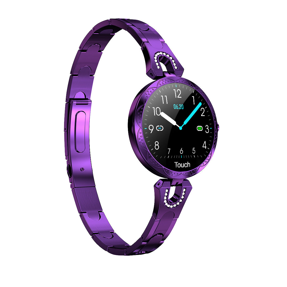 Smart Watch Wasserdichtes tragbares Gerät Herzfrequenzmesser Sport Smartwatch für Frauen Damen