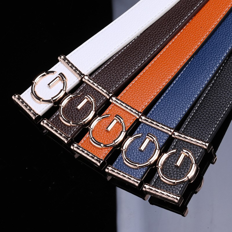 Women luxury belt cummerbunds G buckle Belt Genuine Leather belt Fashion genuine leather