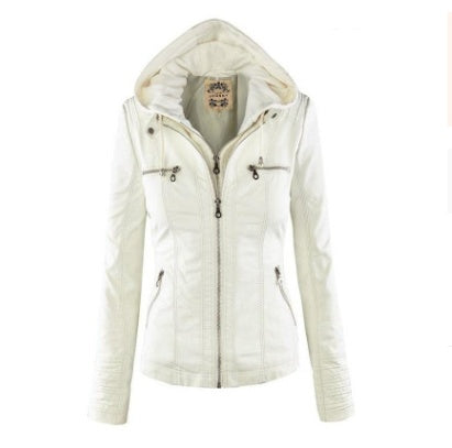 Women's hooded jacket for autumn and winter, very solid with lots of pockets "Livestyle"