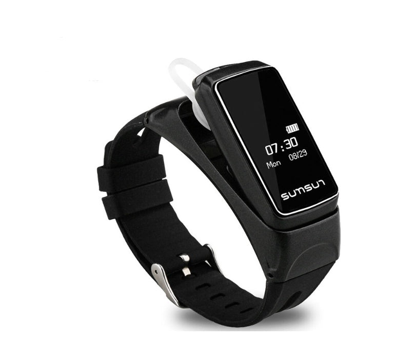 Smartwatch mit Bluetooth-Armband und Headset b7