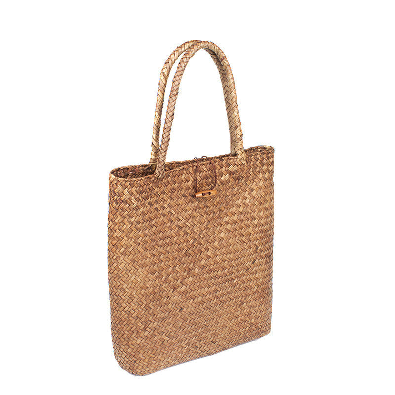 Bamboo-Hand-woven bamboo shoulder bag