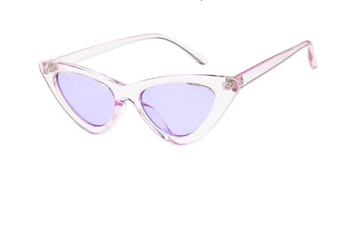 Dreieckige Cat-Eye-Sonnenbrille für Damen