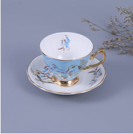 Bone China Coffee Cup With Saucer Afternoon Tea Set