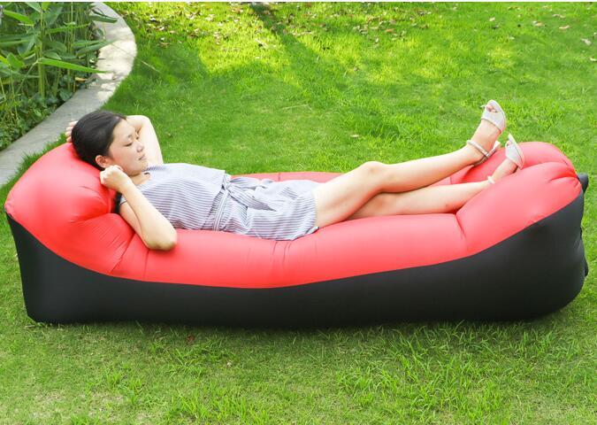 Camping Outdoor Beach Air Sofa Fast Inflatable Laybag