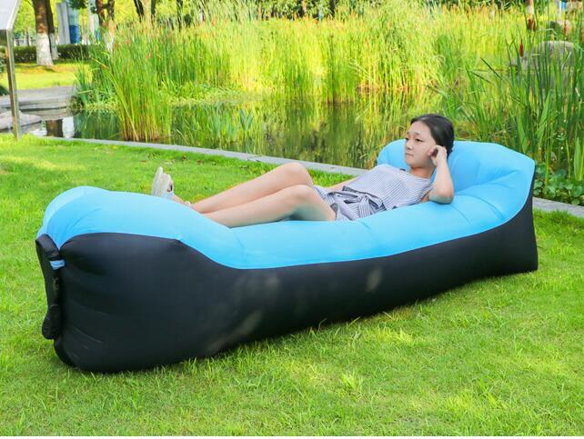 Camping Outdoor Beach Air Sofa Fast Inflatable Laybag