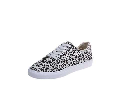 Women's Leopard Casual Canvas Shoes