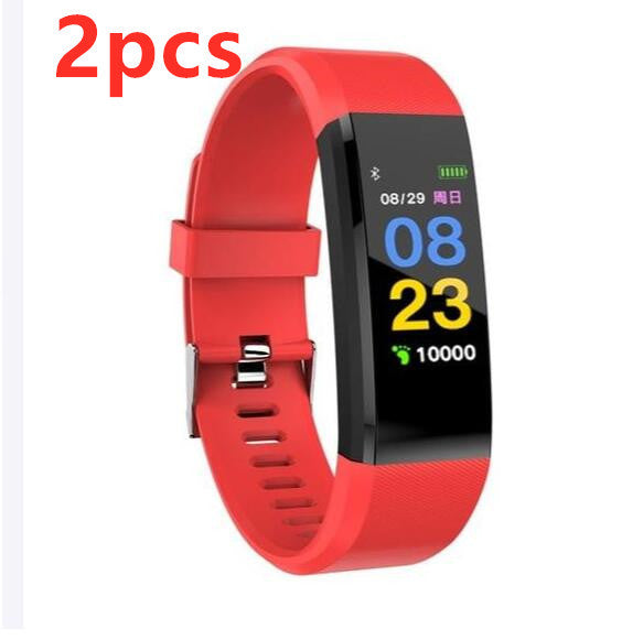 Smart Bracelet With Bluetooth Bracelet Heart Rate Monitor Watch Activity Fitness Tracker