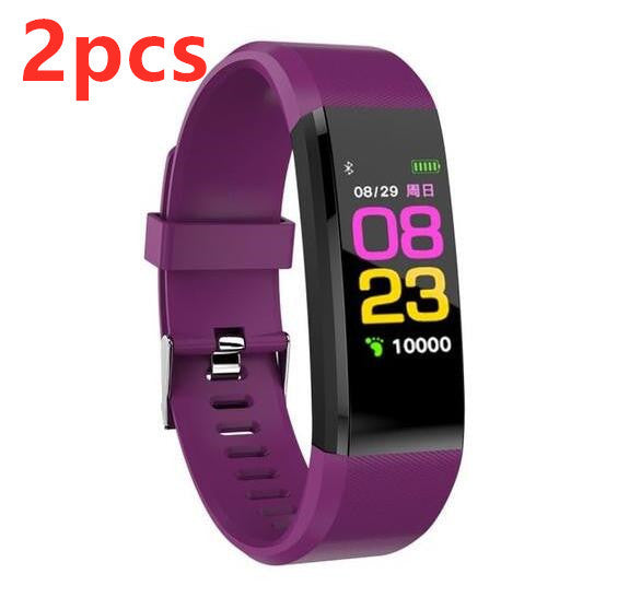 Smart Bracelet With Bluetooth Bracelet Heart Rate Monitor Watch Activity Fitness Tracker