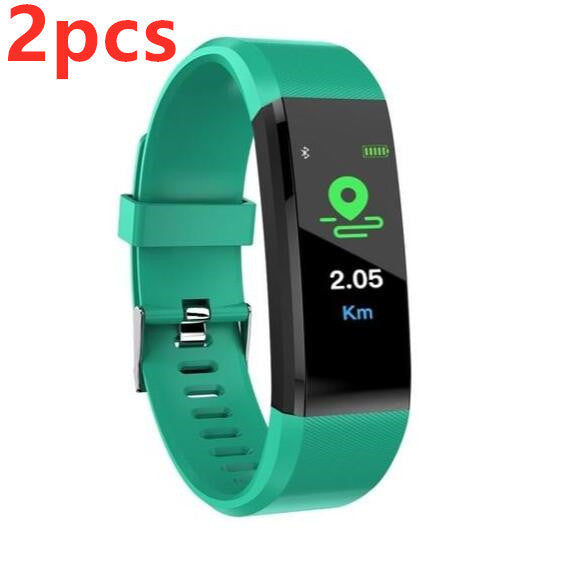 Smart Bracelet With Bluetooth Bracelet Heart Rate Monitor Watch Activity Fitness Tracker