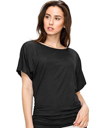 Women Spring And Summer New Women's Solid Color Round Neck Loose Short-sleeved T-shirt